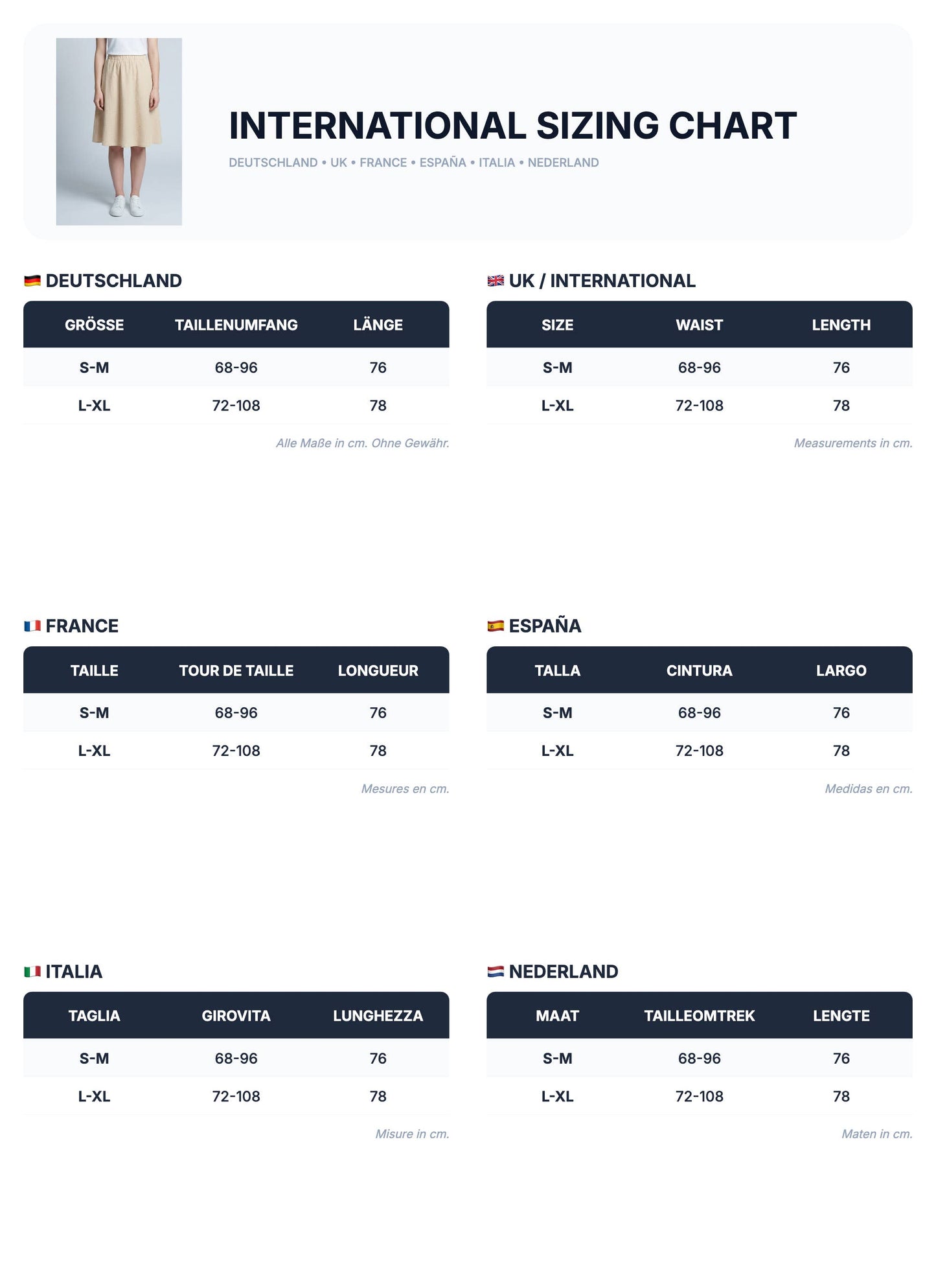 Sommarkjol, utsvängd passform, hög midja, i strukturerat tyg, midilängd: khaki / L-XL