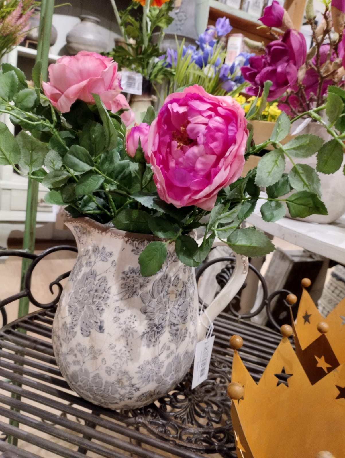 Roskvist - Pink - Ros - 45 cm