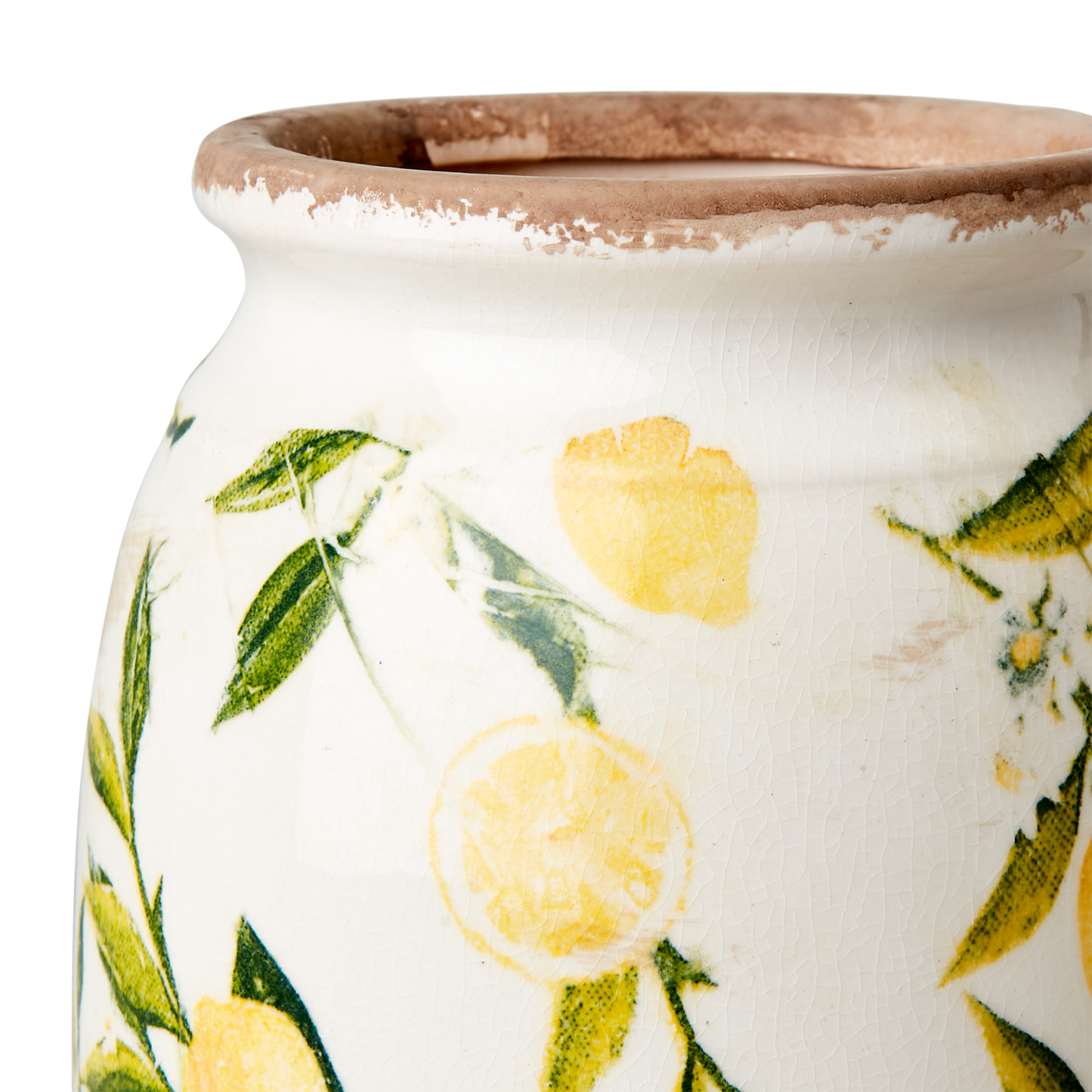 LEMONA Vas S, Vit/grön/gul