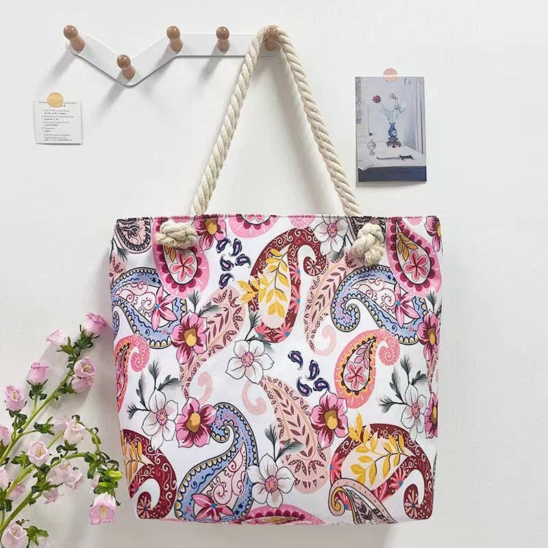 Väska - Paisley Rosa