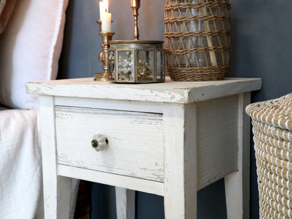 Nattduksbord med låda - Chic Antique - Shabby Chic