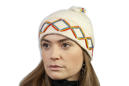 Kangos Stickad Mössa: Mörkgrå / En storlek