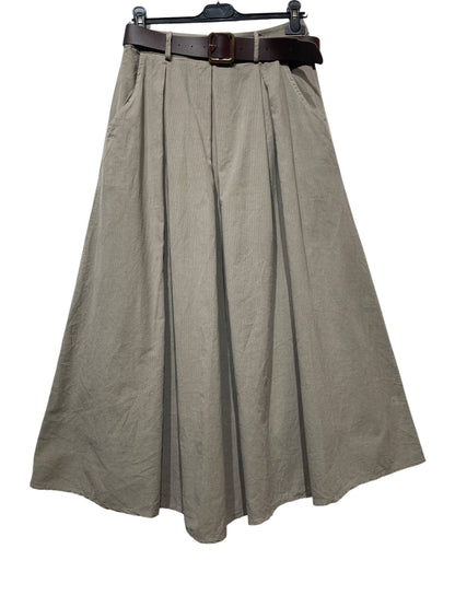 Kjol Manchester 100% Bomull One Size: TAUPE