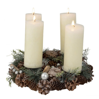 Adventskrans - för 4 blockljus