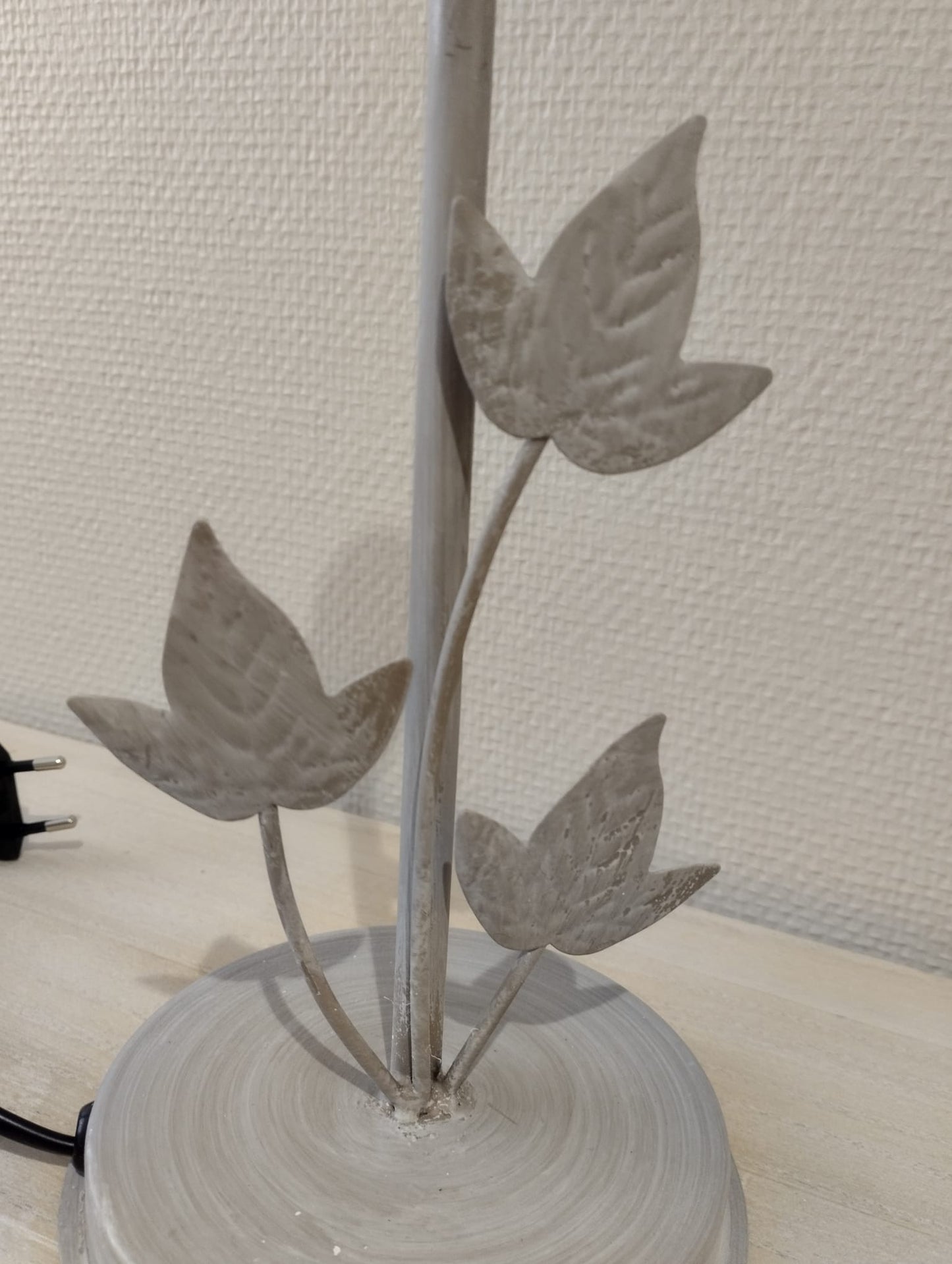 Lampfot Löv Beige - 28cm