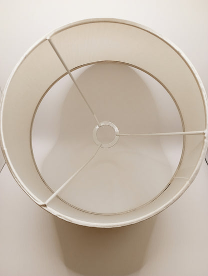Stor lampskärm, guld - rund, ø 25 cm