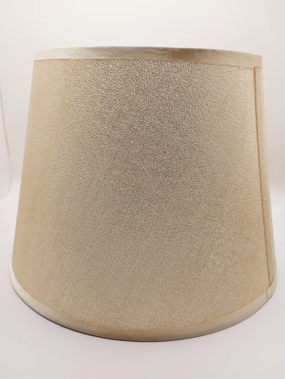 Stor lampskärm, guld - rund, ø 25 cm