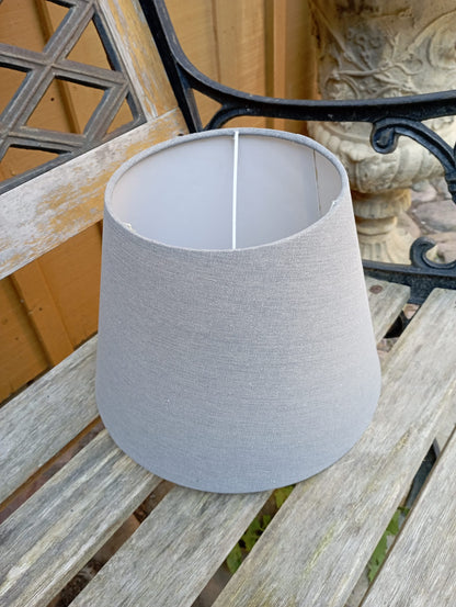 Lampskärm - grå- dia 25,5cm