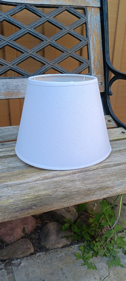 Stor lampskärm - vit - dia 25,5cm