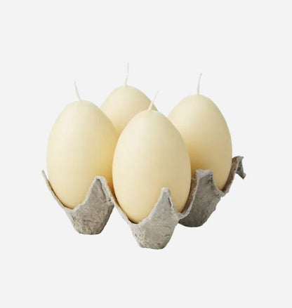 ÆGLEYS Hönsägg, 4-pak, Gul