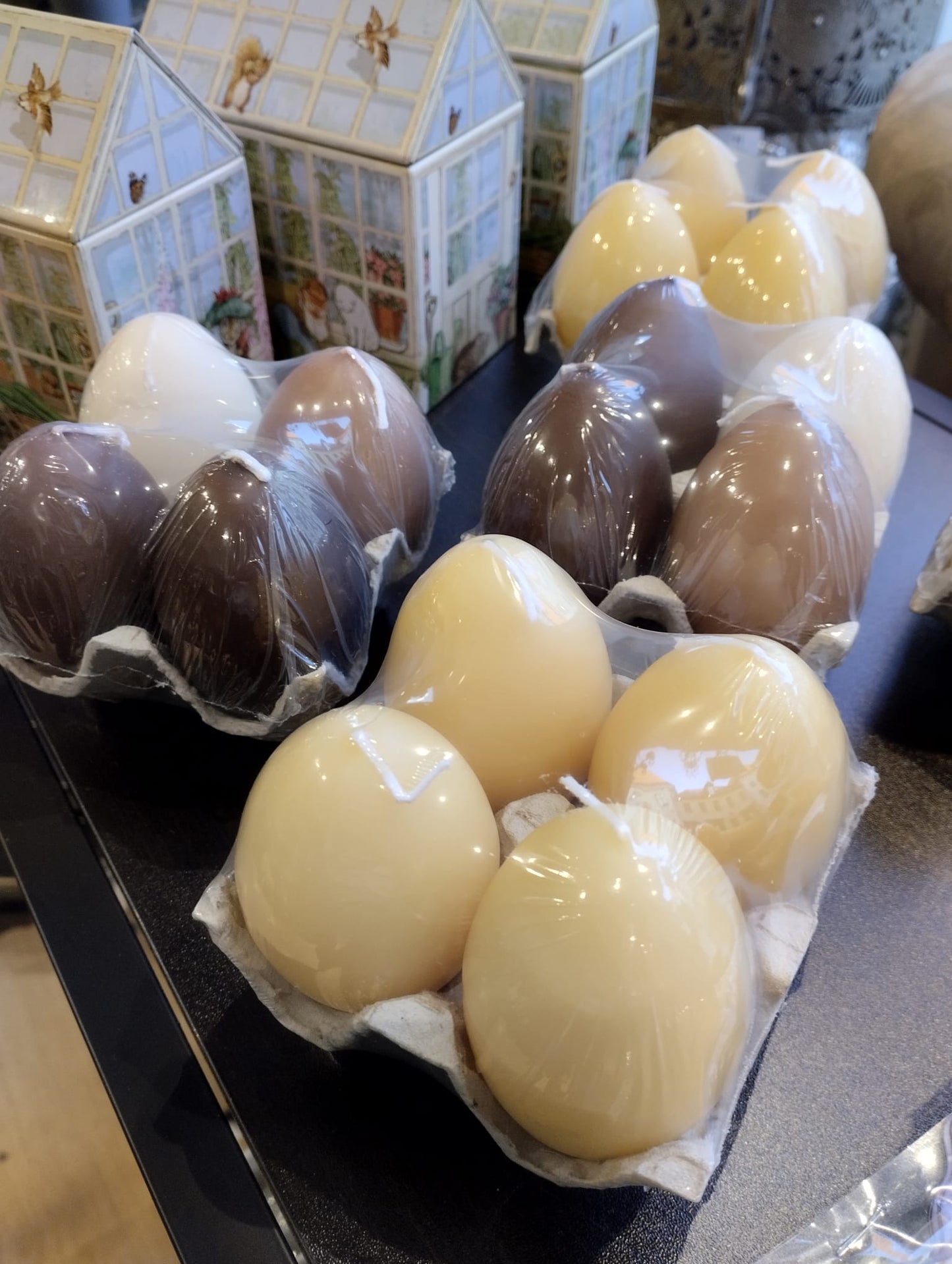 ÆGLEYS Hönsägg, 4-pak, Gul
