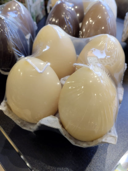 ÆGLEYS Hönsägg, 4-pak, Gul