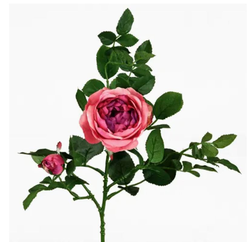 Roskvist - Pink - Ros - 45 cm