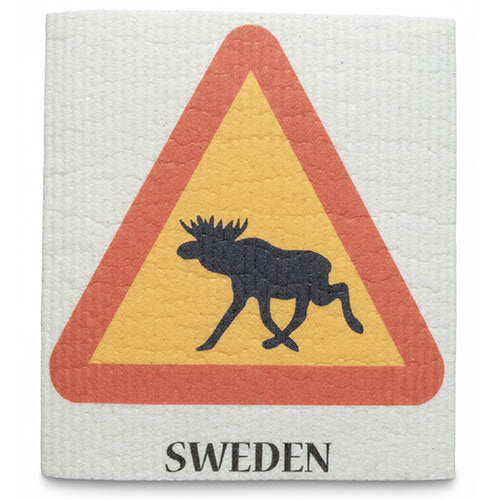 Disktrasa, Älgvarning, Sweden, 17 x 19 cm
