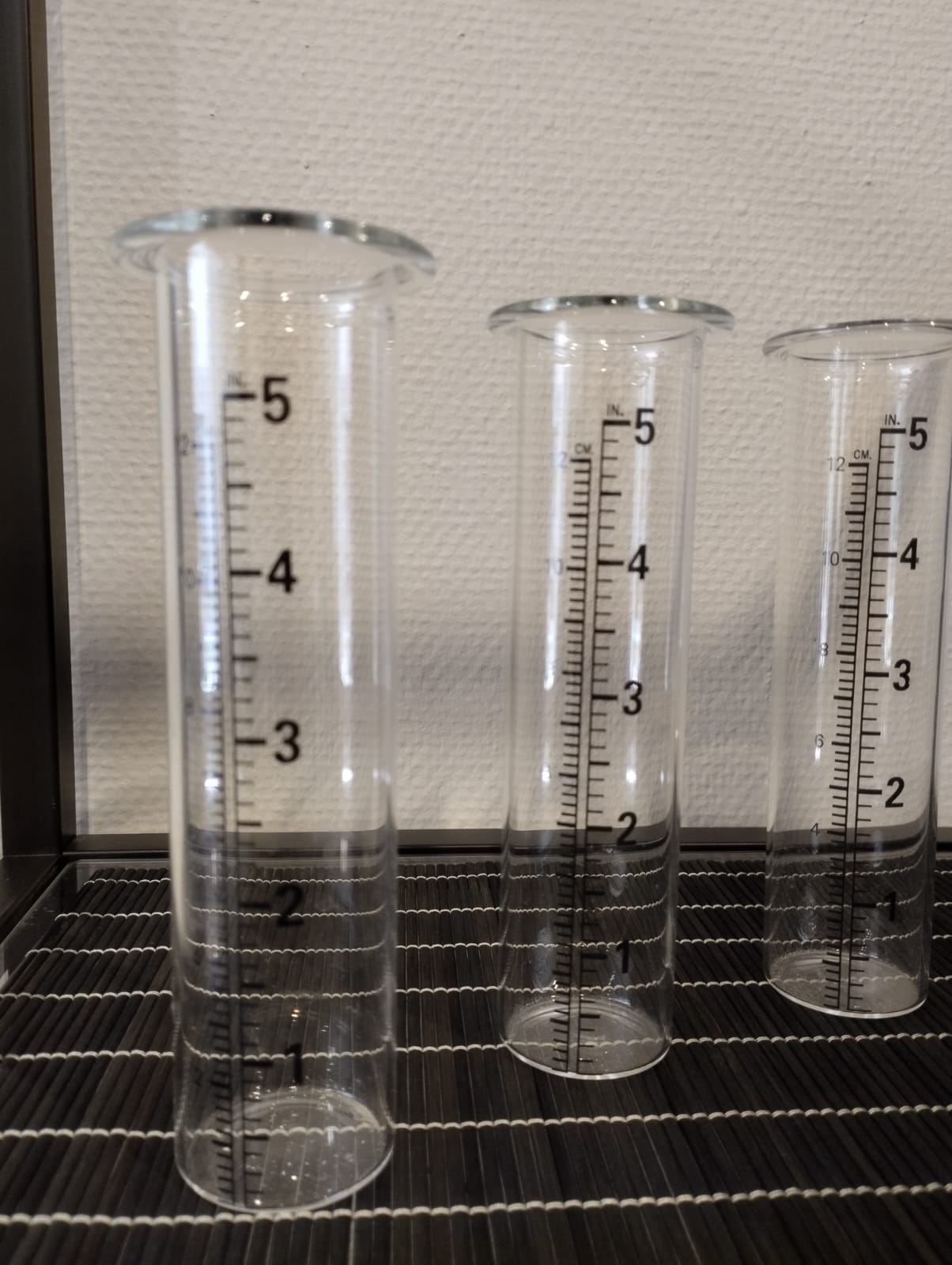 Extra glas till regnmätare
