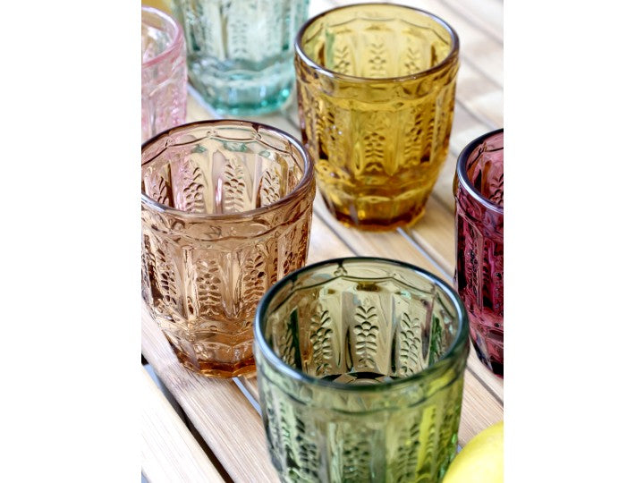 Saint-Émilion glas med mønster