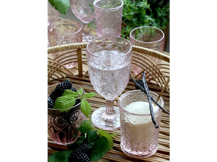 Saint-Émilion glas med mønster