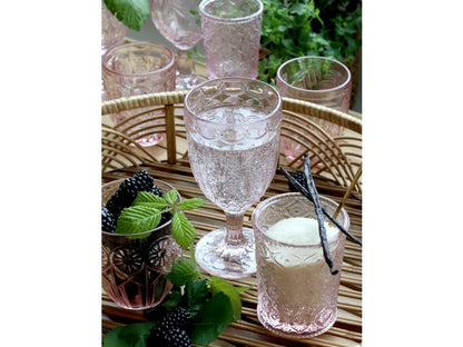 Saint-Émilion glas med mønster