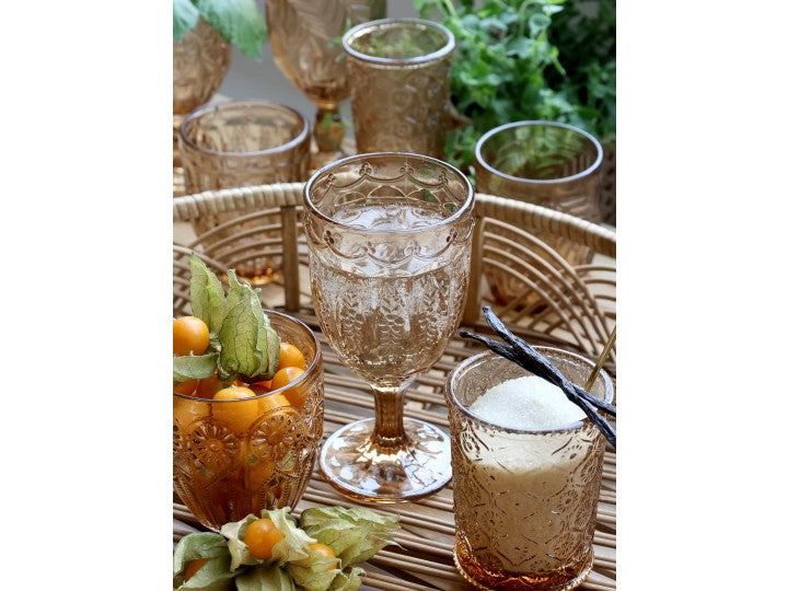 Saint-Émilion glas med mønster