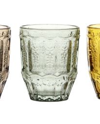 Saint-Émilion glas med mønster