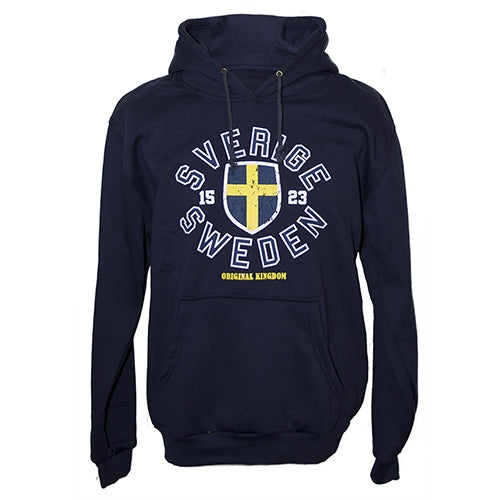 Hoodie Sweden Marinblå Vuxen