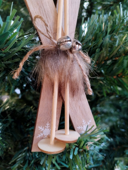 Julhängen Skridskor - Kälke - Skridskor - Juldekoration