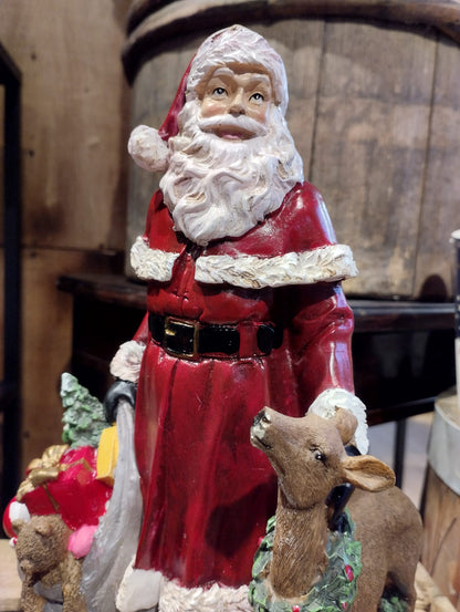 Jultomte med Rådjur - Tomte - 29cm