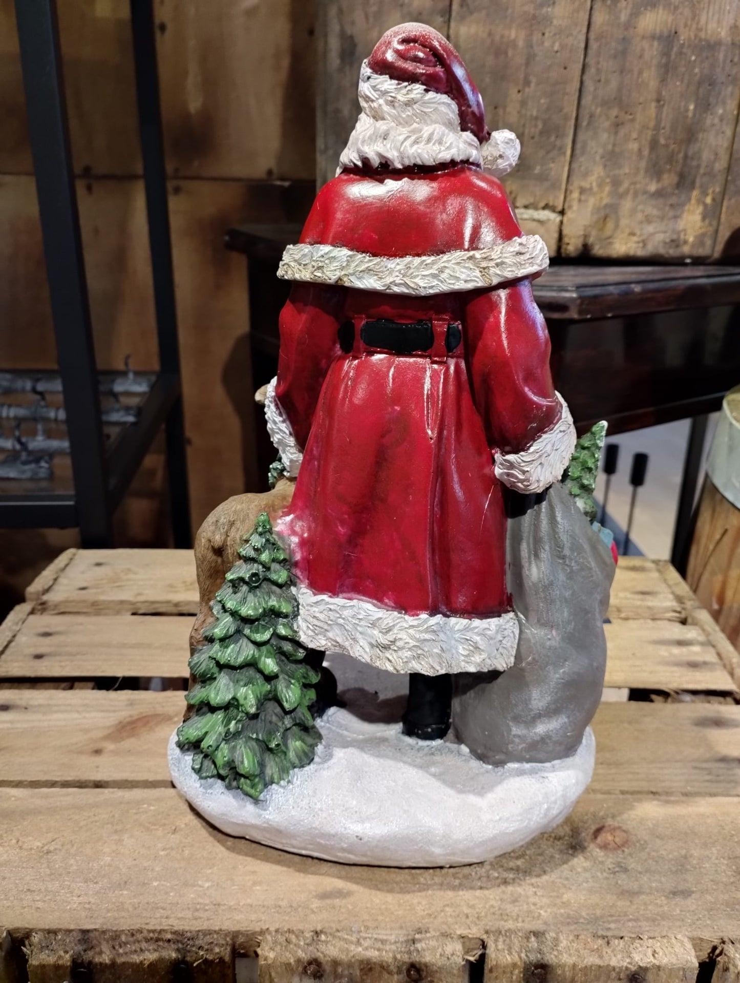 Jultomte med Rådjur - Tomte - 29cm