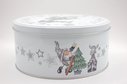Kakburk - Tomte och Älg - Stor