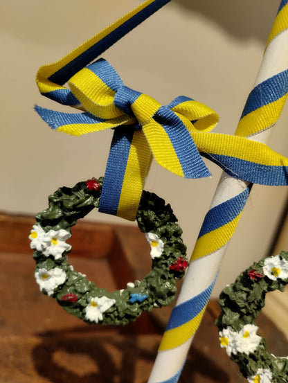 Midsommarstång Vit Liten - 24cm