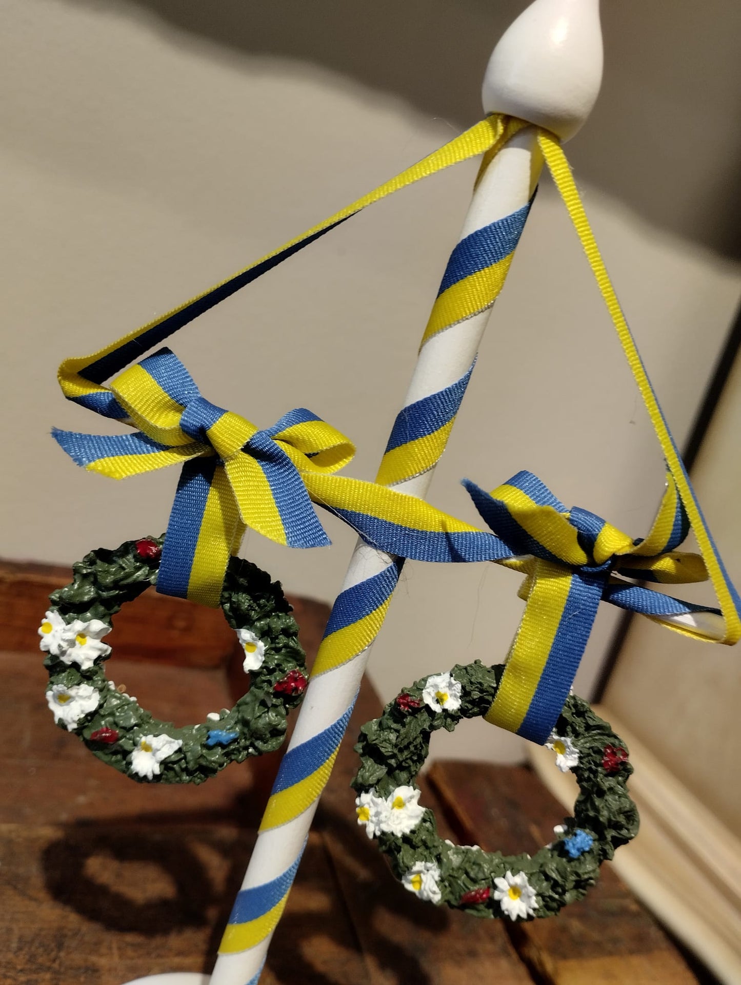 Midsommarstång Vit Liten - 24cm