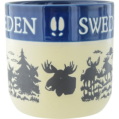 Blå Keramikmugg Sweden - Souvenir - Keramik