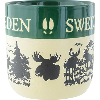 Grön Keramikmugg Sweden - Souvenir - Keramik