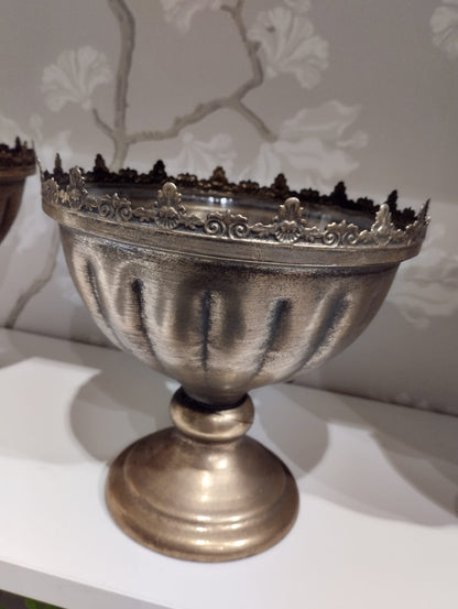 Elegant Pokal - Empire - Guldbrun 19cm
