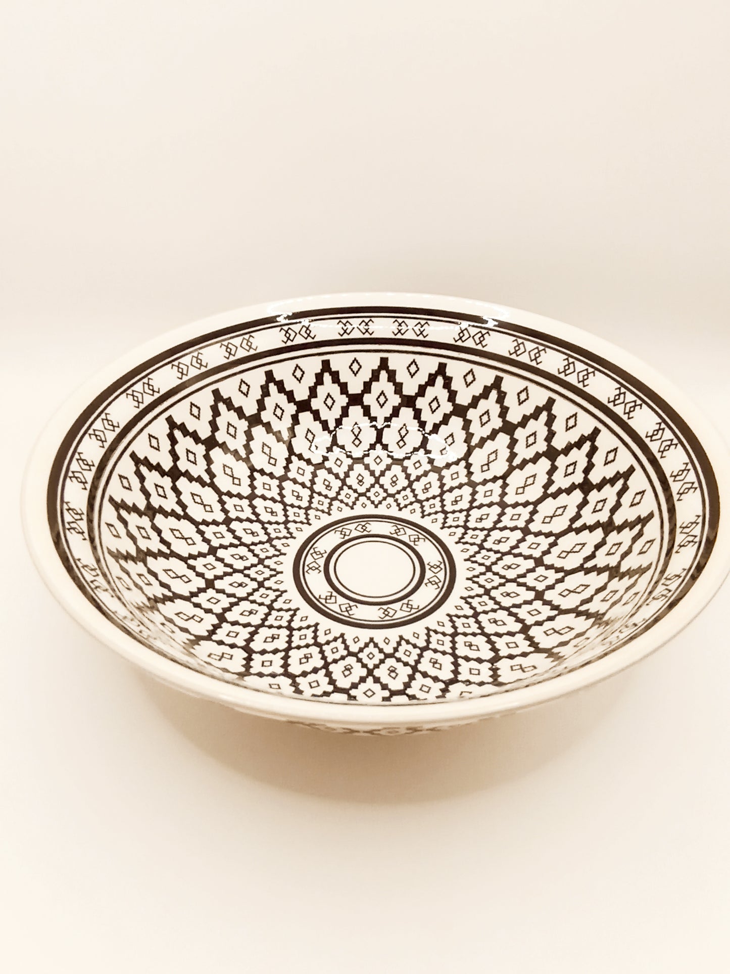 Salladsskål 20 cm Mirage - Svart