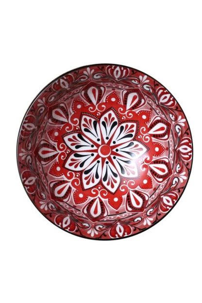 Skål - Saladsskål Jaipur - Röd - 21 cm