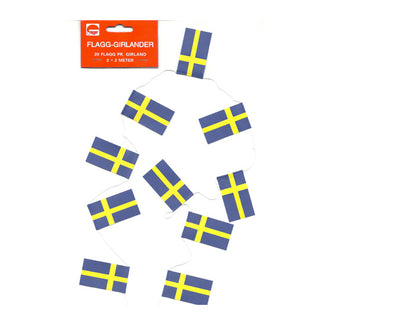 Flaggirlang Sverige - 2 meter