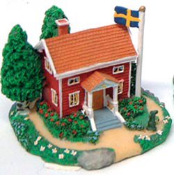 Sverigestuga, liten, 7cm