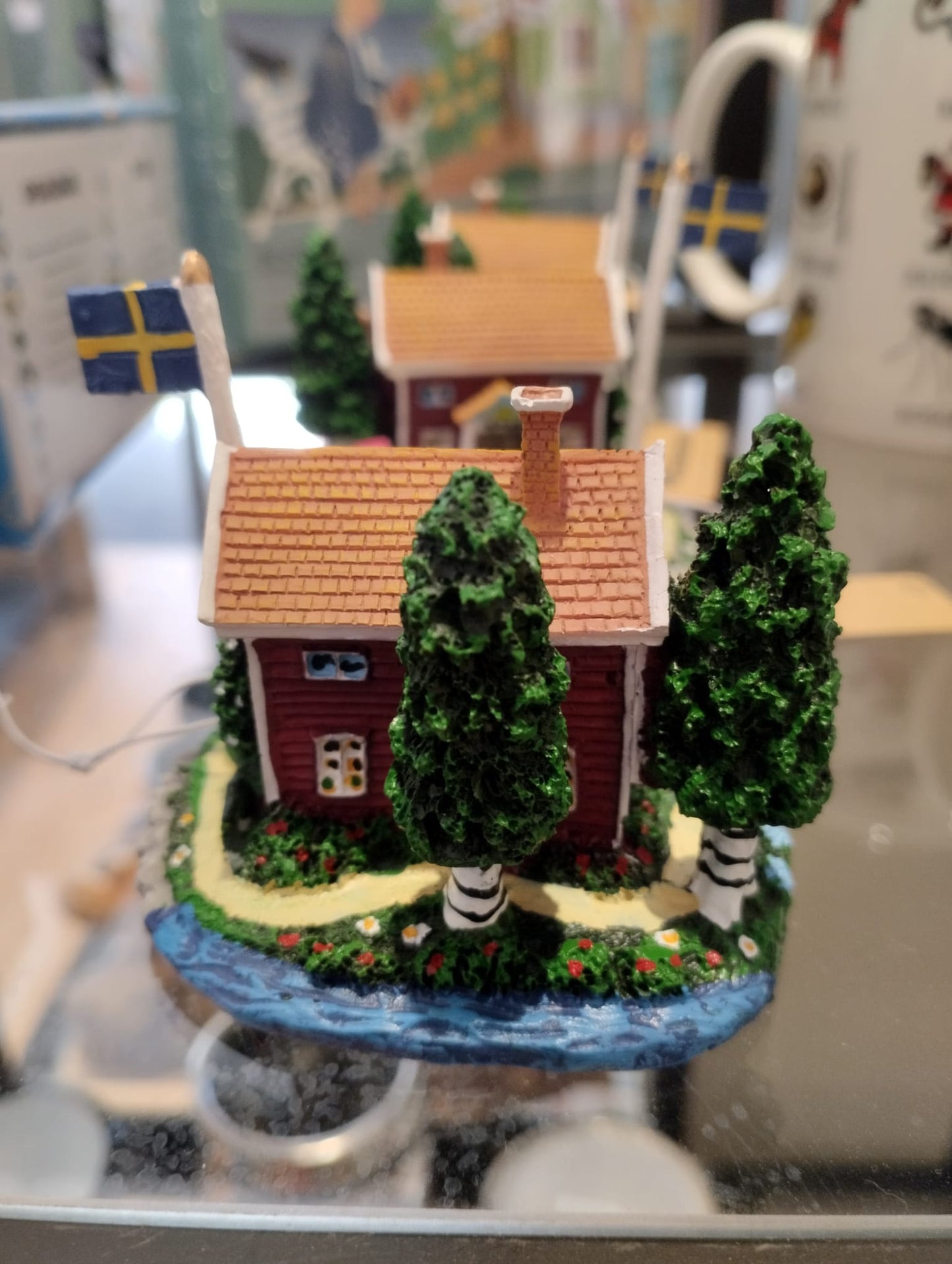 Sverigestuga, liten, 7cm