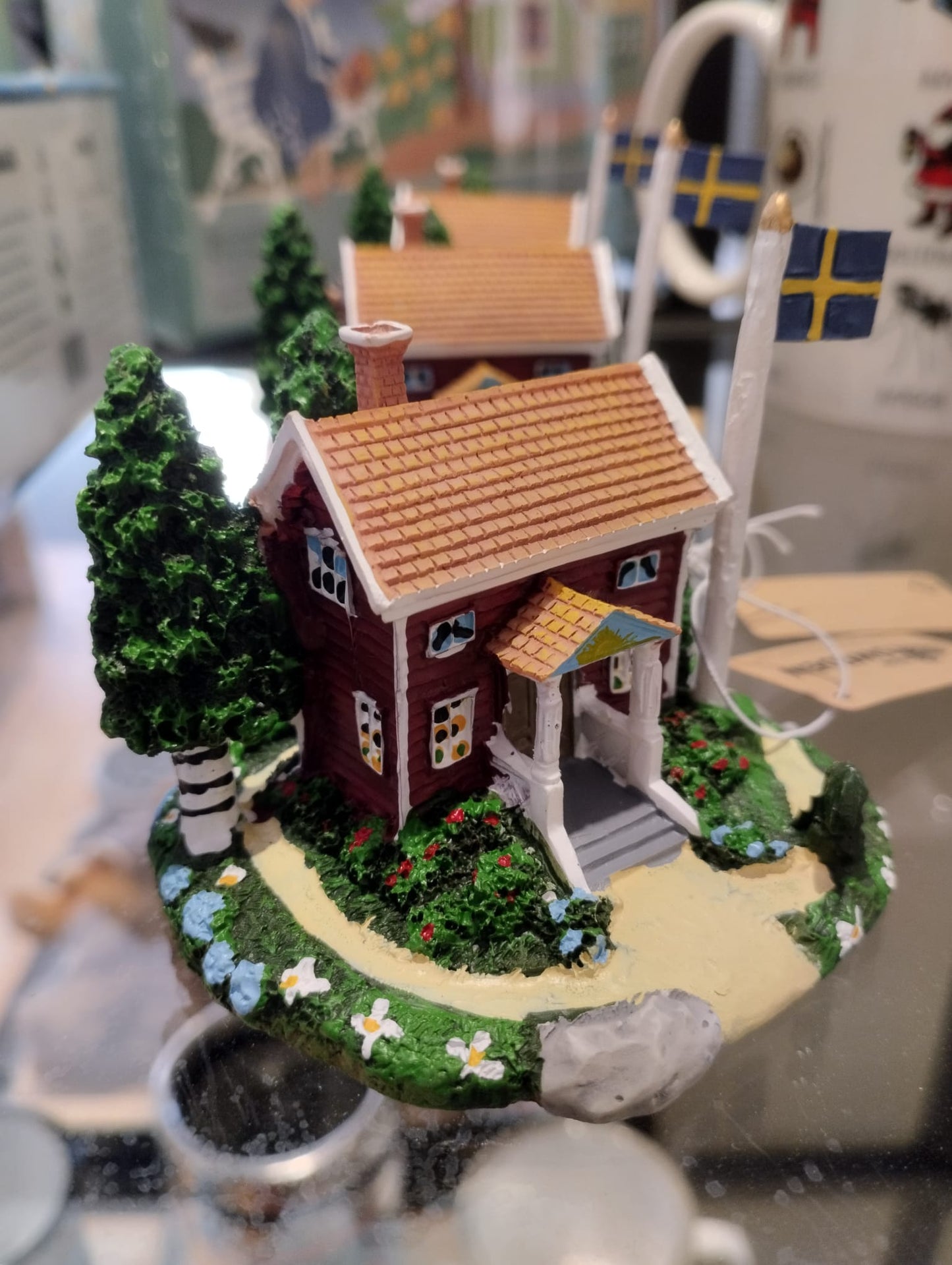 Sverigestuga, liten, 7cm