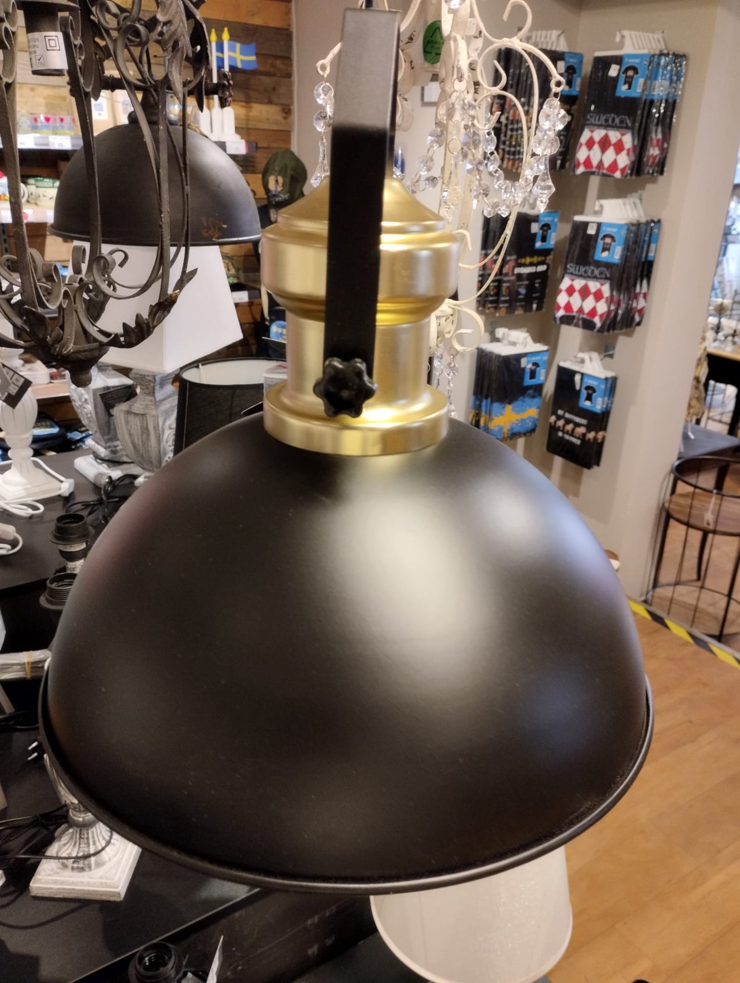 Loftslampe - Sandhamn - H26/Ø24 cm - Metal