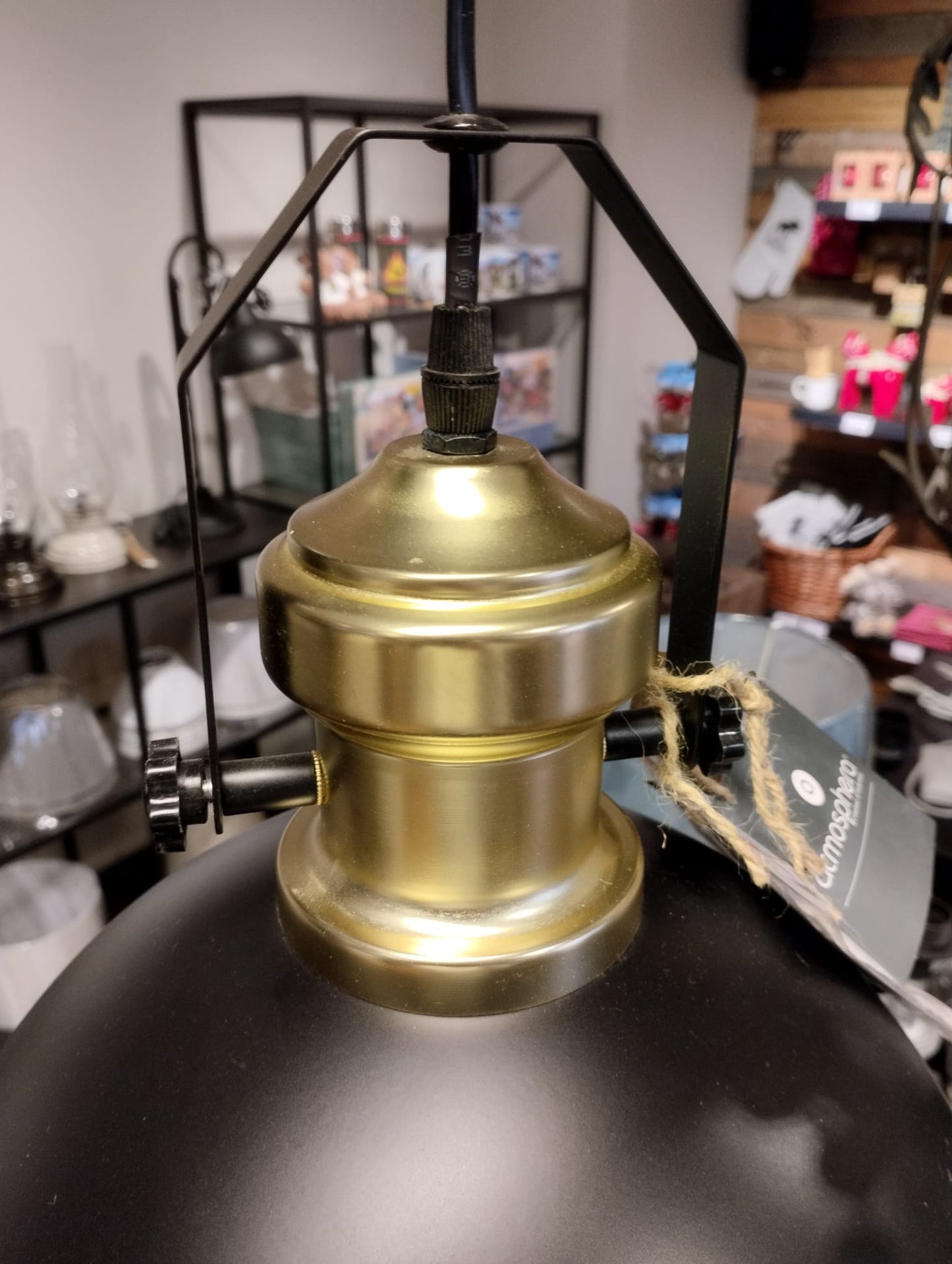 Loftslampe - Sandhamn - H26/Ø24 cm - Metal