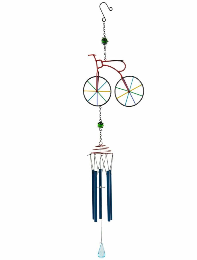 Vindspel Färgglad Cykel - Trädgård