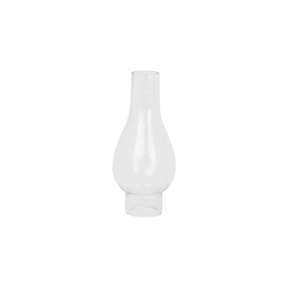 Brännarerör / Glasrör i härdat glas. För fotogenlampor där brännarröret har ett fäste på Ø 3,2 cm. Den bredaste delen på glaset är Ø 5,5 cm. Brännareröret är tillverkat av 50-60% återvunnet glas.  Material: Glas  Färg: Transparent  Storlek: Ø 3,2 (fot) x H 12 cm