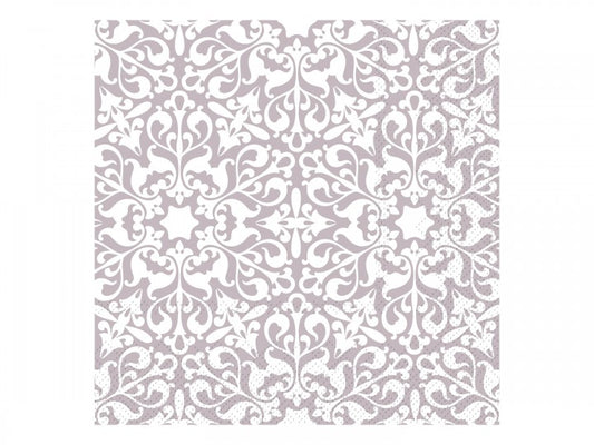 Pappersservetter Rose, 20-pack, 3-lags, 33x33cm