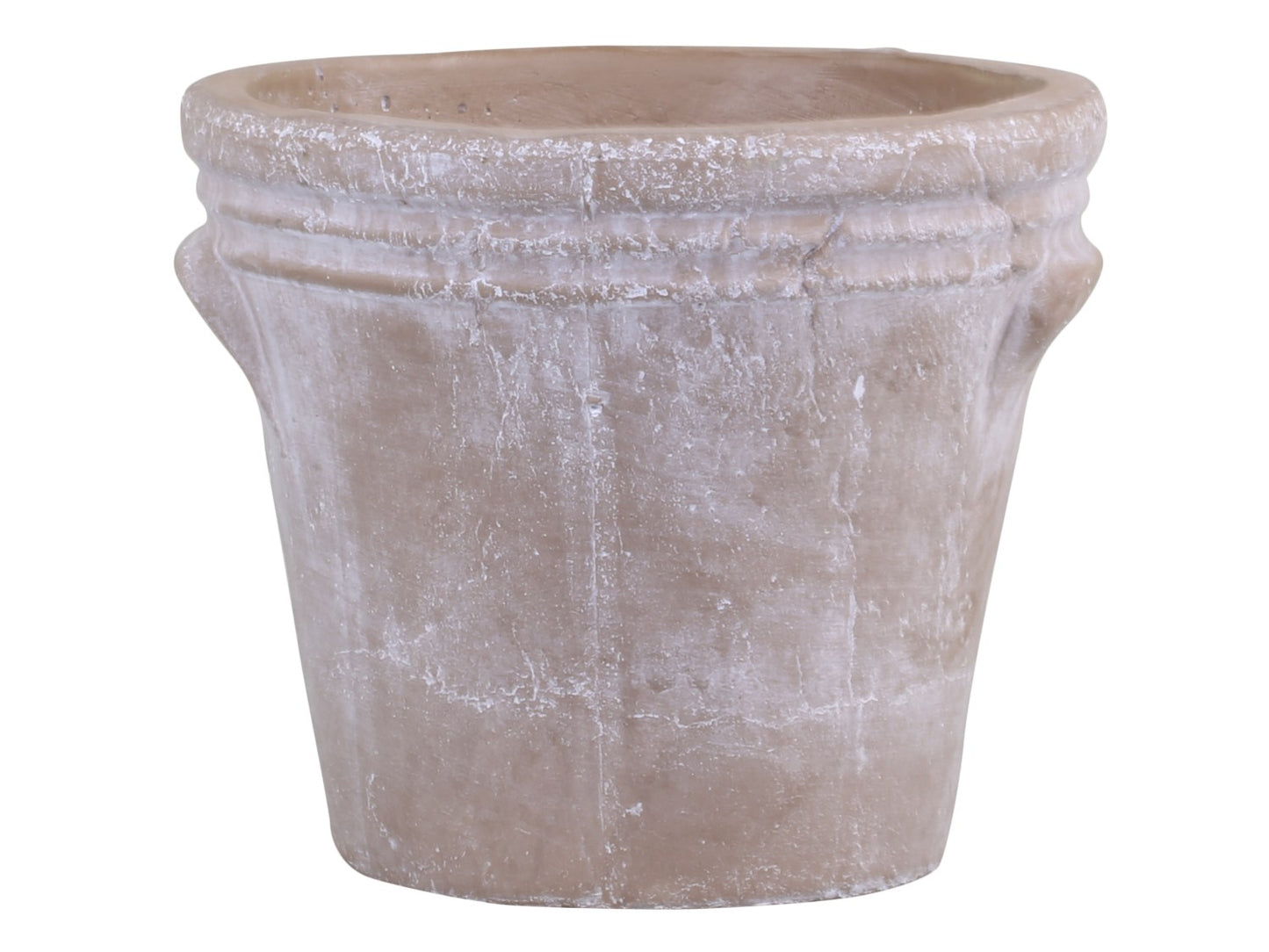 Kruka Claude 12cm - Cement - Natur