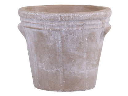 Kruka Claude - H16,5cm - Cement - Natur