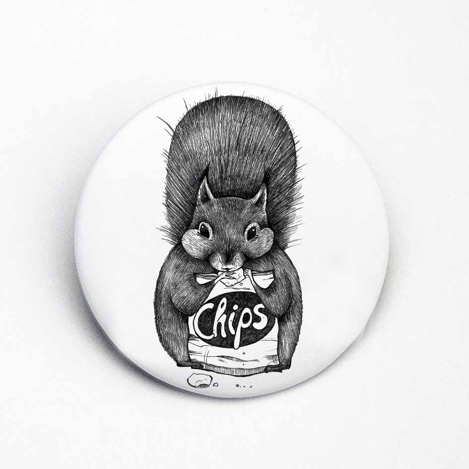 Kylskåpsmagneter ger ditt kylskåp och andra metalliska ytor en personlig touch. Häng upp "kom-ihåg-lappar" och barnens teckningar eller något annat.  Vi har olika design.  Mått: ca 56mm  Desgin & Produktion: Tyskland